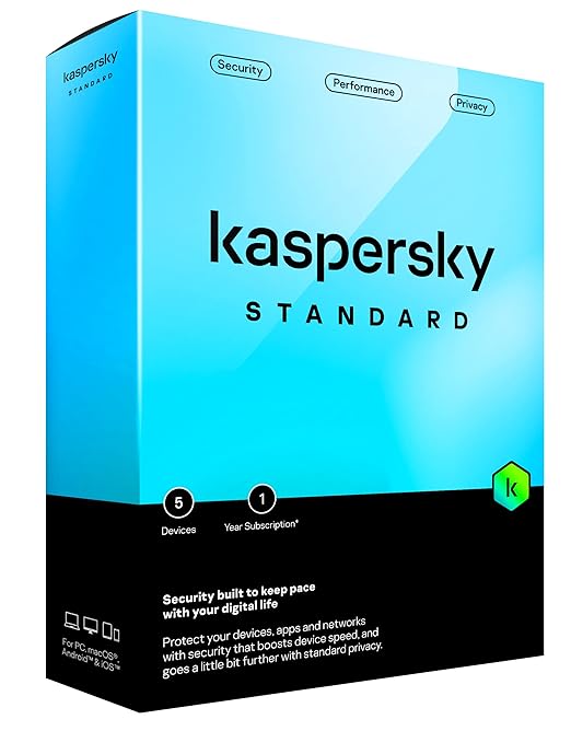 Anti-Virus Kaspersky Standard 1 Dispositivo 1 Ano 1